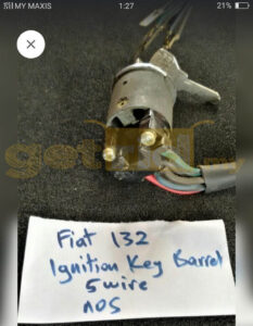 Fiat 132 Ignition Key