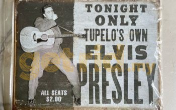 Elvis Presley – Tin Poster