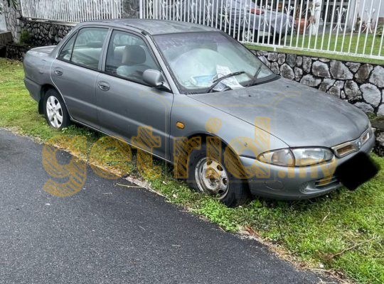 Abandoned Proton Wira