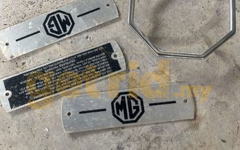 MG Body Plates / Booth Badge Surround / Rocker