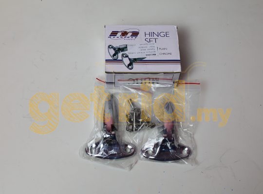 Classic Mini – BOOTLID HINGES CHROME PLATED PAIR