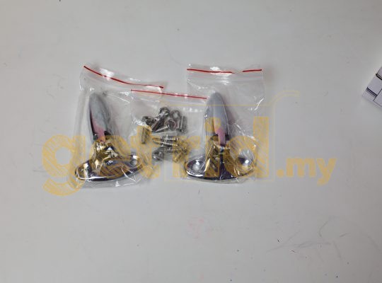 Classic Mini – BOOTLID HINGES CHROME PLATED PAIR