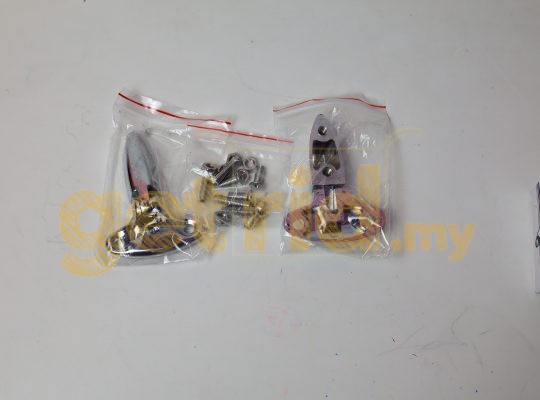 Classic Mini – BOOTLID HINGES CHROME PLATED PAIR