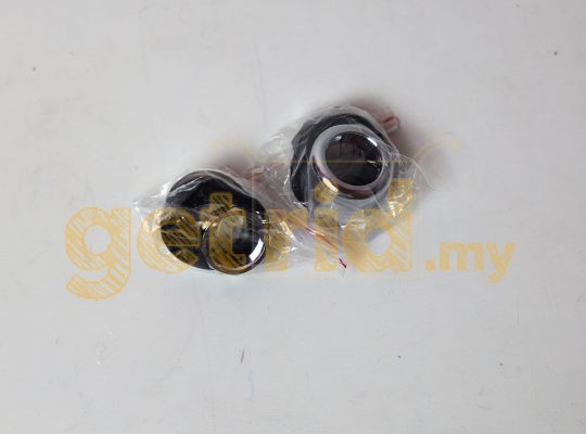 MINI WIPER CHROME WHEELBOX KIT 8 SIDED NUT (Pair)