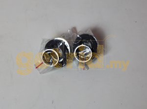 MINI WIPER CHROME WHEELBOX KIT 8 SIDED NUT (Pair)
