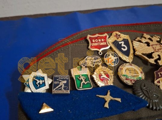 Vintage Russian Soviet USSR Military “Pilotka”
