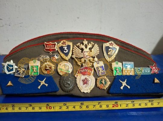 Vintage Russian Soviet USSR Military “Pilotka”