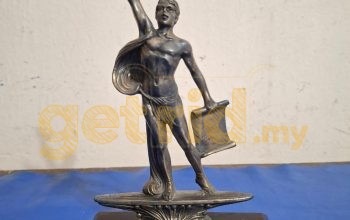 Vintage Weidlich Bros Silver Plated Greek Male Fig