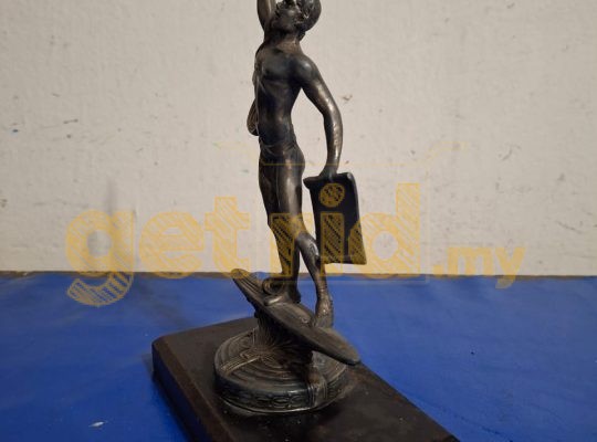 Vintage Weidlich Bros Silver Plated Greek Male Fig