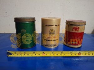 Vintage Open Cigarette Canisters