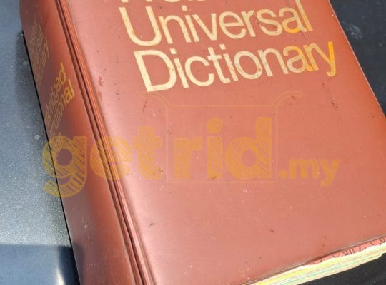 Webster Universal Dictionary 1968