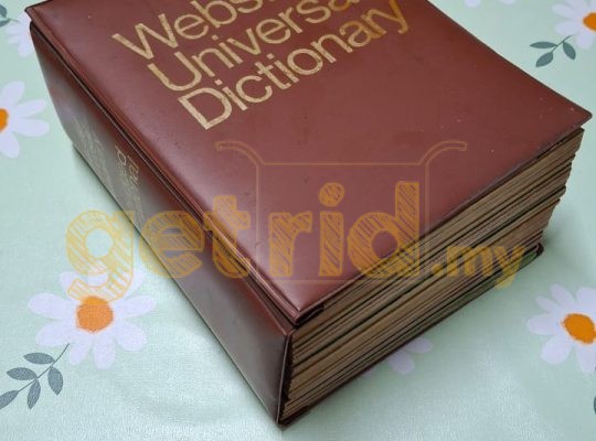 Webster Universal Dictionary 1968