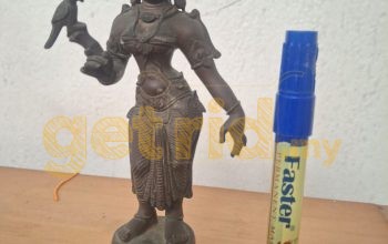 Goddess Shiva Holding a Parrot.