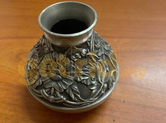 Antique Selangor Pewter Vase