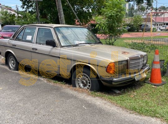 Mercedes 123 – Abandoned