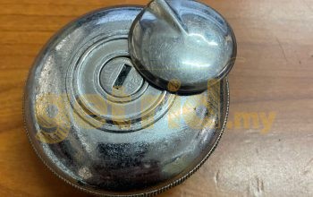 Chrome Flip Fuel Cap