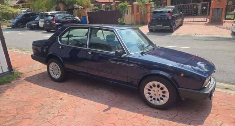 The Gorgeous Return of a 1982 Alfa Romeo Alfetta 2.0