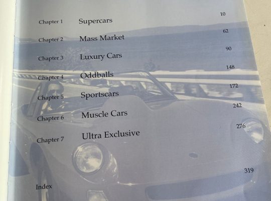 Hardcover 1001 Dream Cars Book – Used – FOC