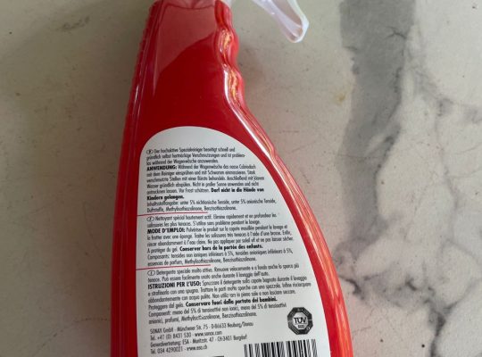 SONAX Soft Top Cleaner (NOS)