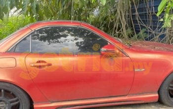 A Star Fading Bawah Pokok – Mercedes-Benz SLK (R170, 1998/99)