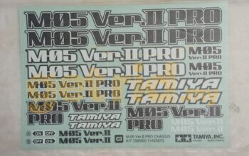 Tamiya Sticker M05 Ver.II