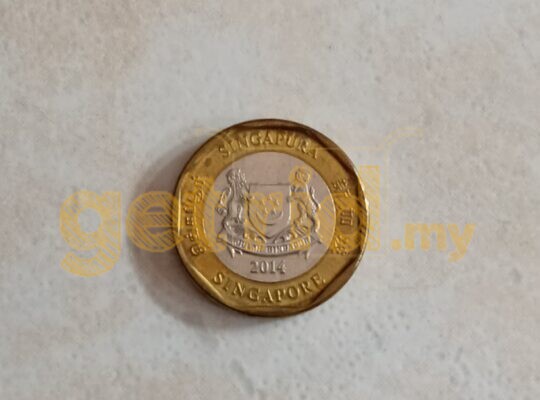 Singapore 1 Dollar (2014)