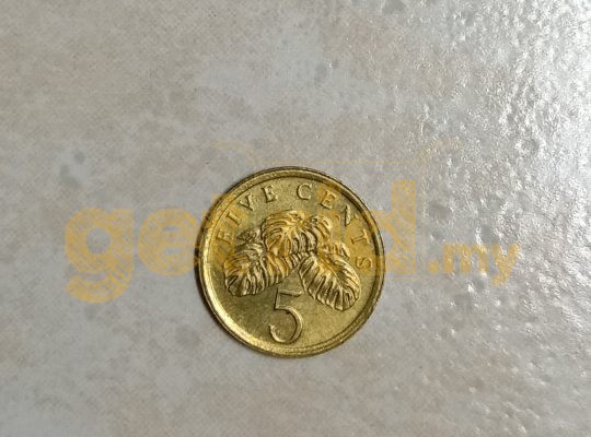 Singapore 5 Cents (1988)