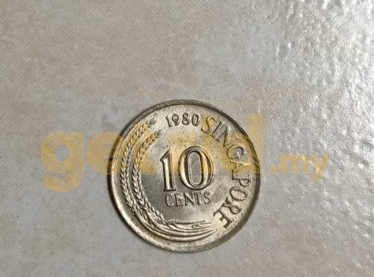 Singapore 10 Cents (1980)