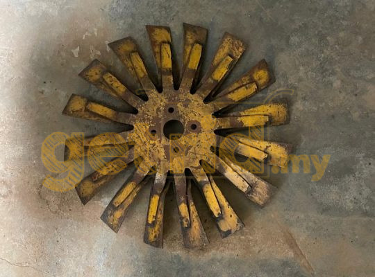 16 Blade Metal Fan
