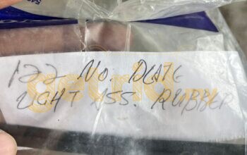 Volvo 122 Rear Number Plate Rubber – NOS