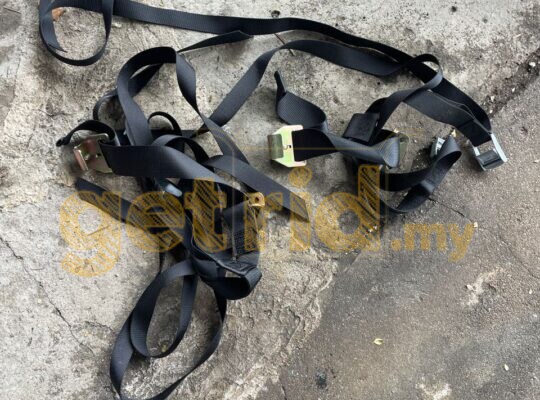 Volvo Tyre Seat Belts – Rare Item.