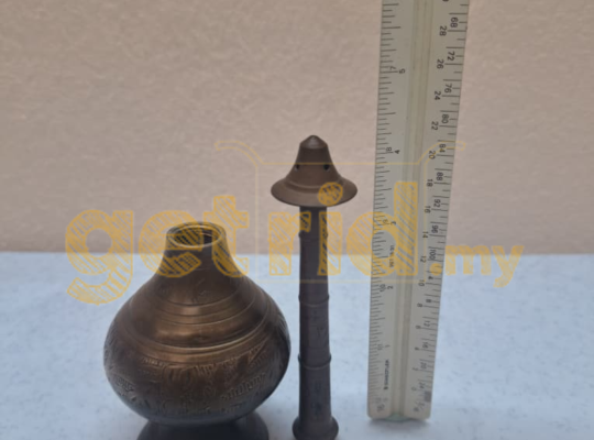 Handcrafted Antique Brass Gulabdani