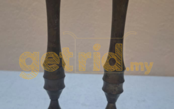 vintage brass candlestick holders