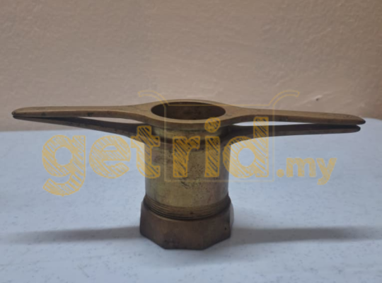 Vintage brass murukku maker