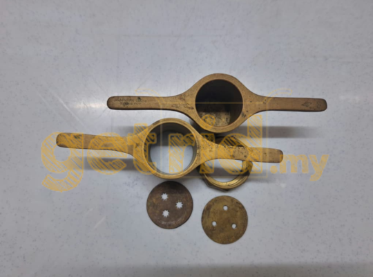 Vintage brass murukku maker