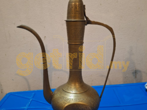 Vintage Brass Ewer Pitcher