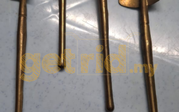 Vintage French Brass Indoor Gardening set