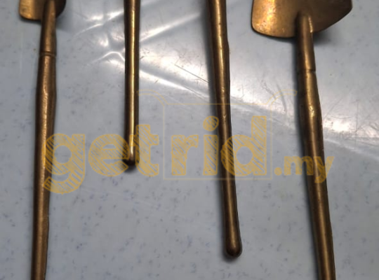 Vintage French Brass Indoor Gardening set