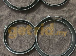 Alfa Romeo Headlight Rim – NOS – Pair